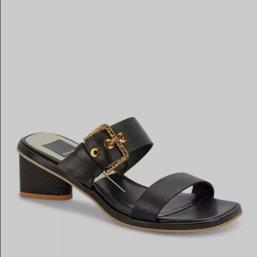 Dolce Vita Riva Buckled High Heel Sandal size 7.5